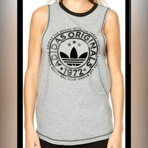 adidas Originals Women's New Cinza Muscle Tee